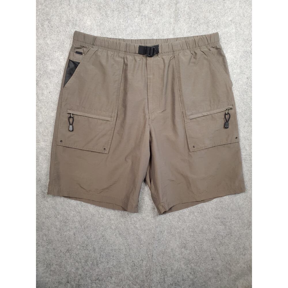 Men's Roundtree & Yorke Size XL Green Elastic Waist Shorts